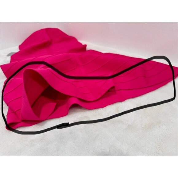 New bebe Women's Size L Luxe Bandage Strapless Gown Pink - Picture 4 of 13